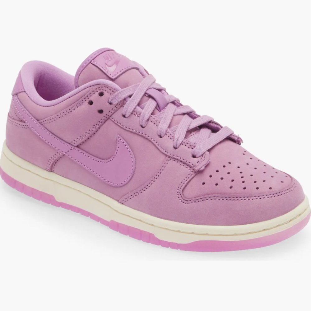NEW Nike dunk low PRM premium rush fuchsia purple pink 7 women's